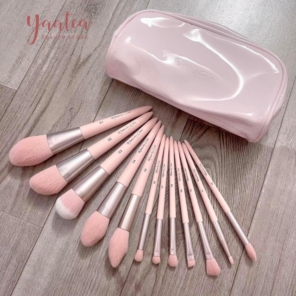 Bộ Cọ Celin Missie Hồng 12 Cây