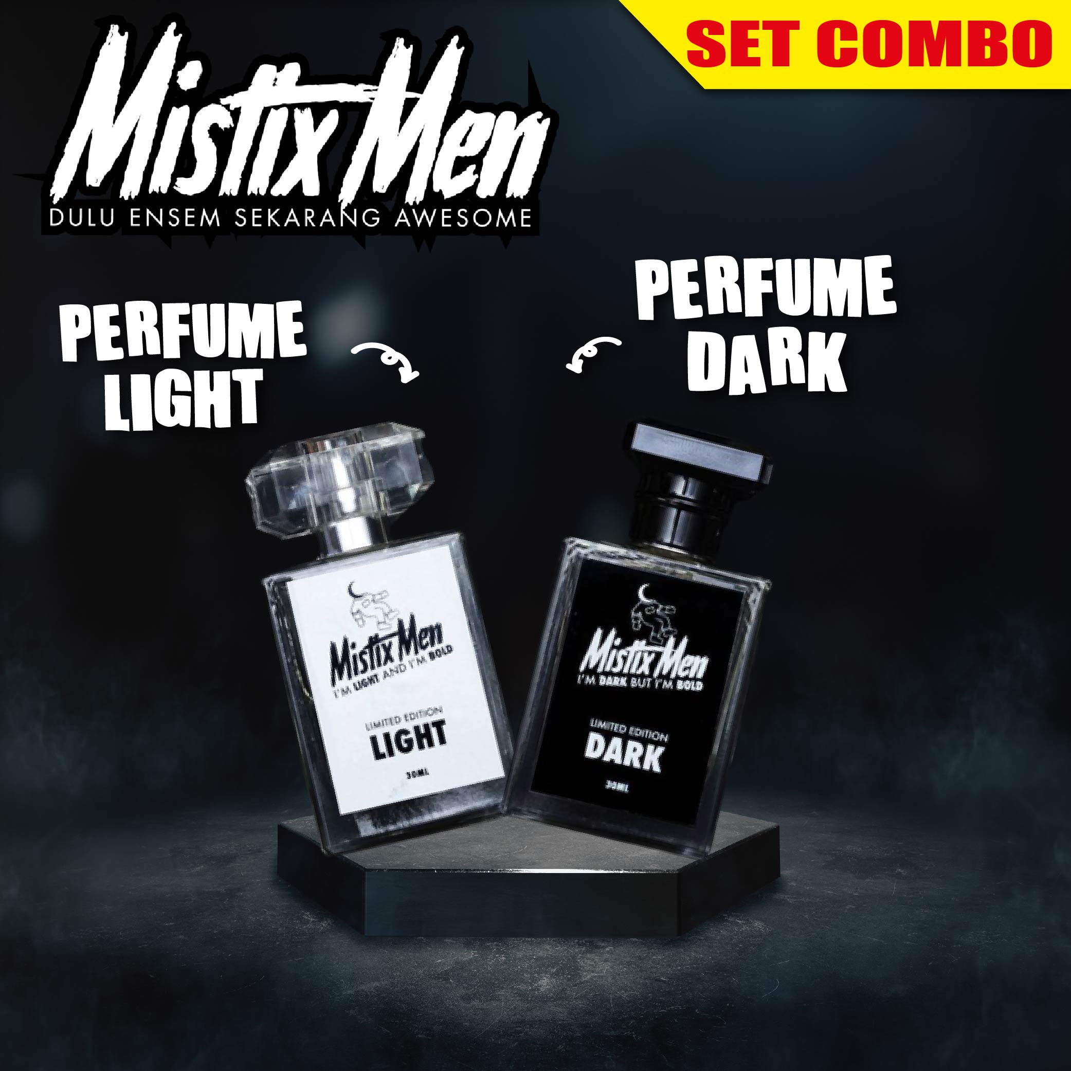 Perfume Mistixmen Viral Limited edition [Minyak Wangi Lelaki Mistixmen ...