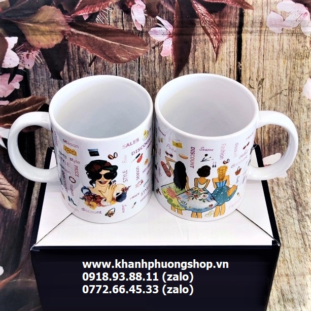ly sứ trắng - ly sứ