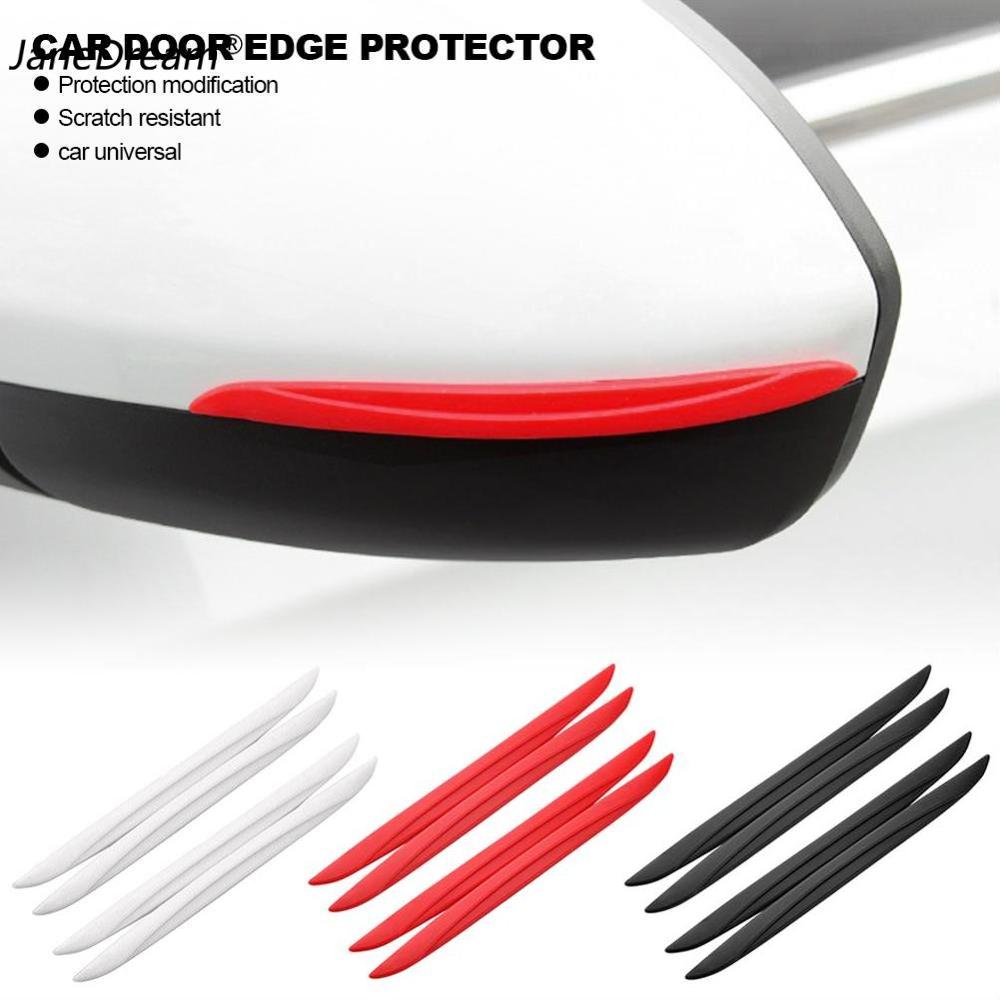 JaneDream 4Pcs Universal Car Door Edge Scrape Guard Bumper Guards Protector Rearview Mirror Protection Sticker Protective Strip BYD ATTO 3