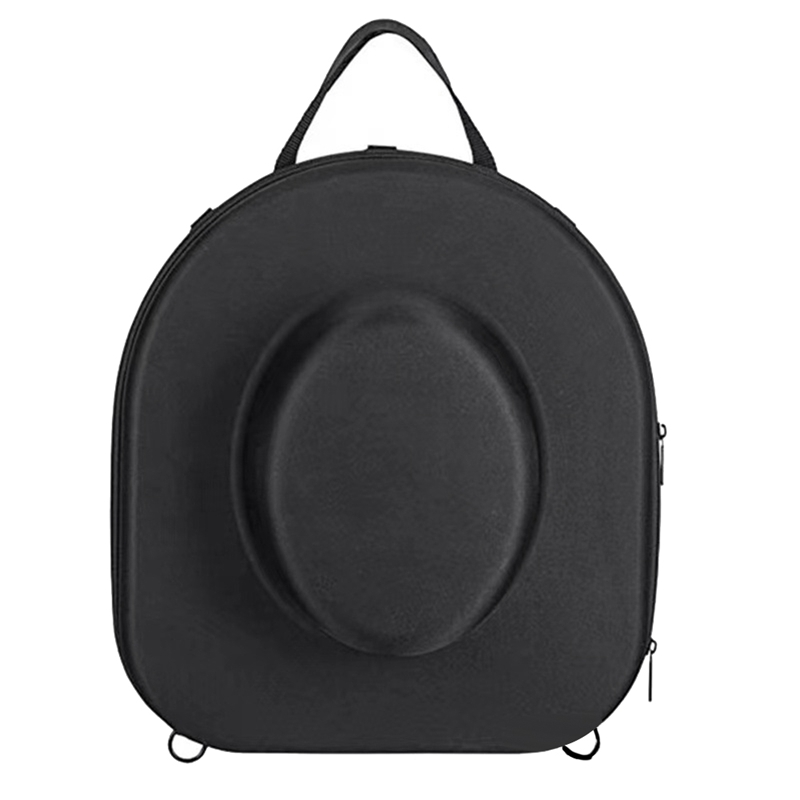 Travel Hat Case , Hat Travel Case, Hat Box Travel, Travel Hat Organizer, Hat Storage for Travel, Hat Case for Fedora Easy to Use Black
