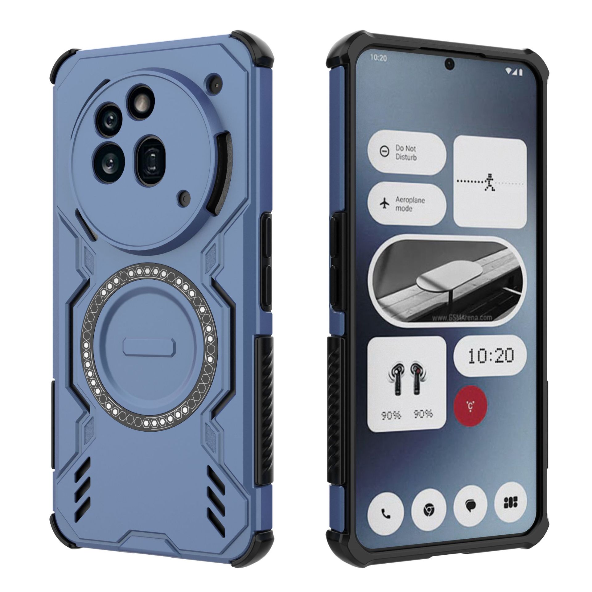 Compatible With IPhone 16 Pro Max Case, Hollow Mesh Heat Dissipation Cooling Phone Case Slim Shockproof Anti-fall Scratch-Resistant Protective Case Phone Cover For IPhone 16 Pro Max,Purple - View #4