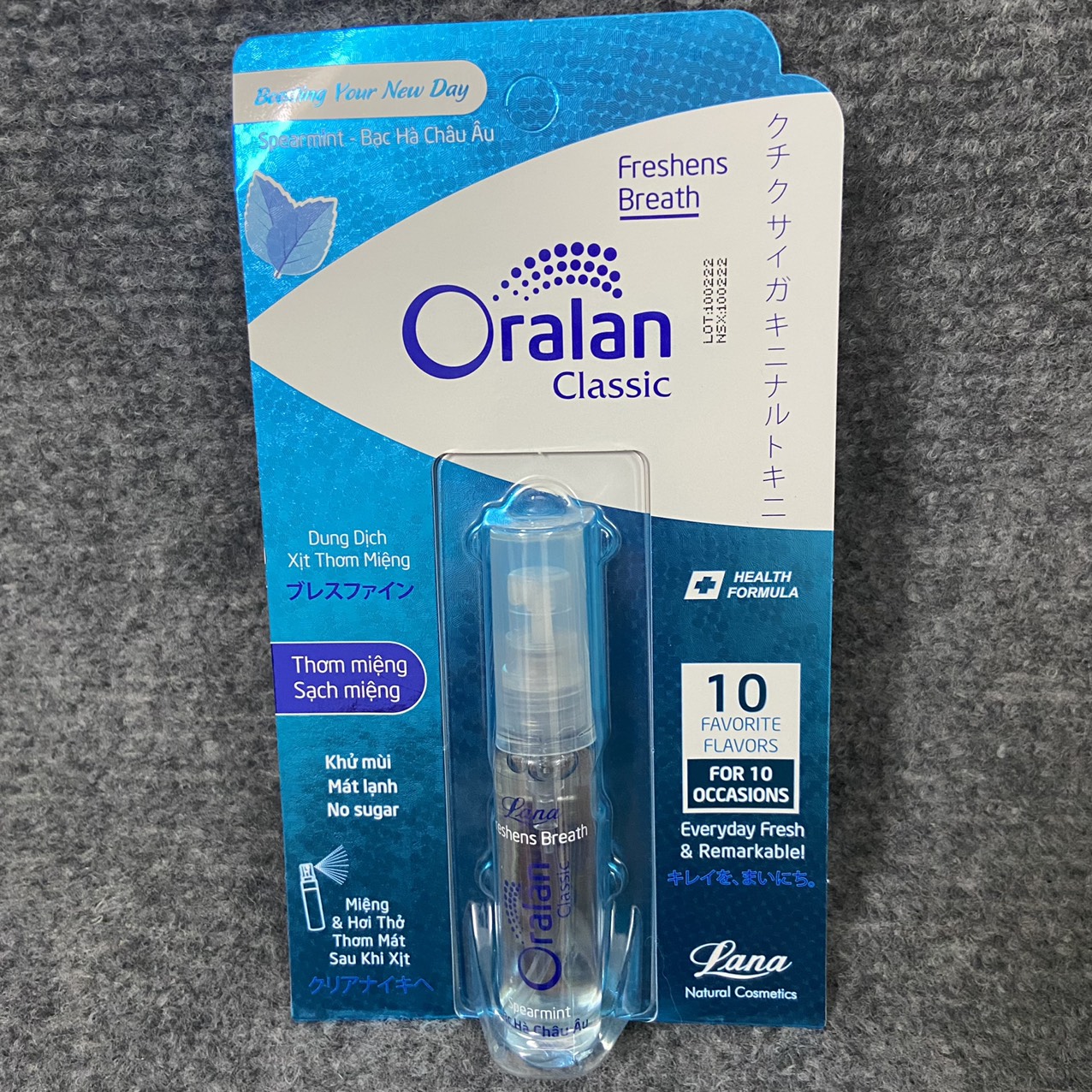 Xịt Thơm Miệng Lana 8ml