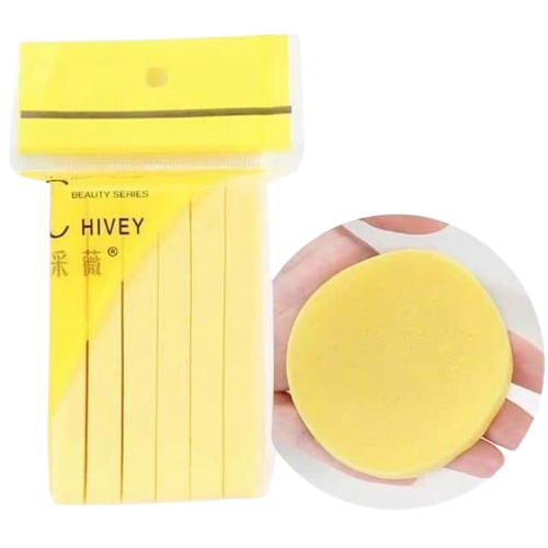 Mút Nở Rửa Mặt CHIVERY 10 gói 120 miếng