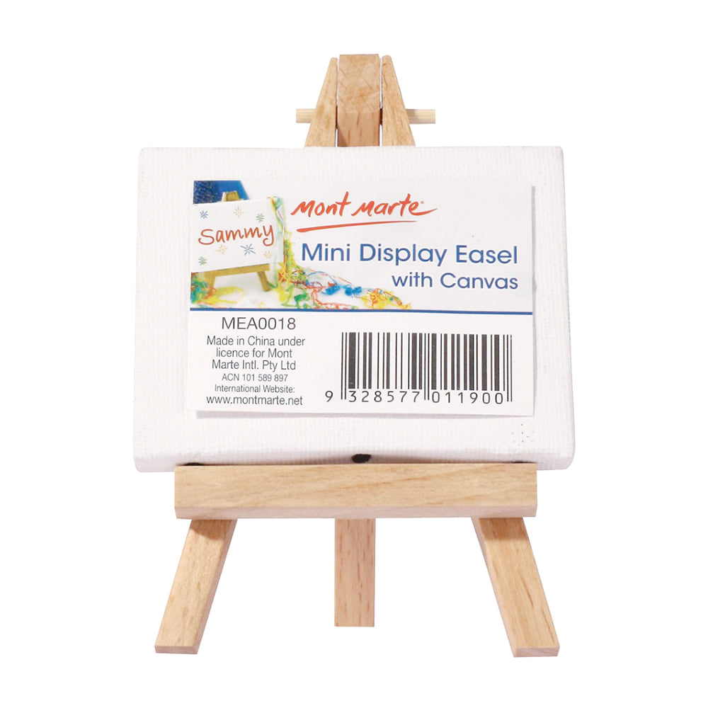Canvas vẽ tranh mont marte mini kèm giá vẽ