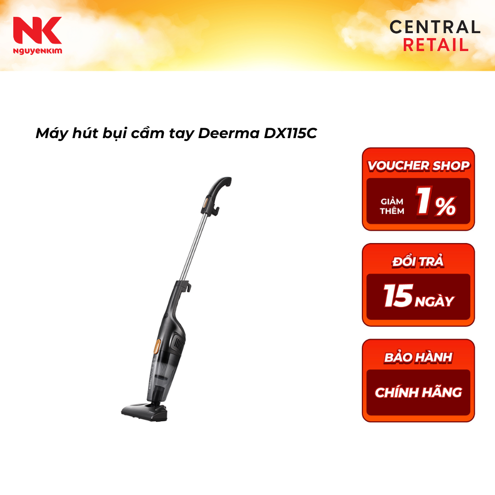 (NK Sản Phẩm Mới) Máy hút bụi cầm tay Deerma DX115C