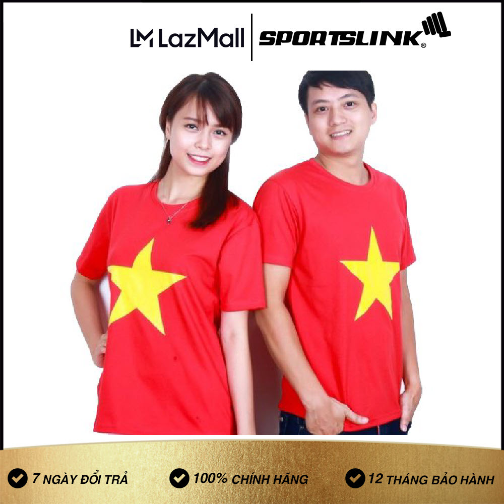 Áo thun cổ động lá cờ việt nam