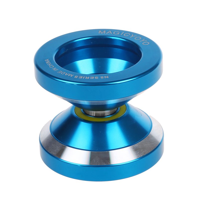 (HOBY) YOYO N8 Aluminum Professional Yo Yo - Blue