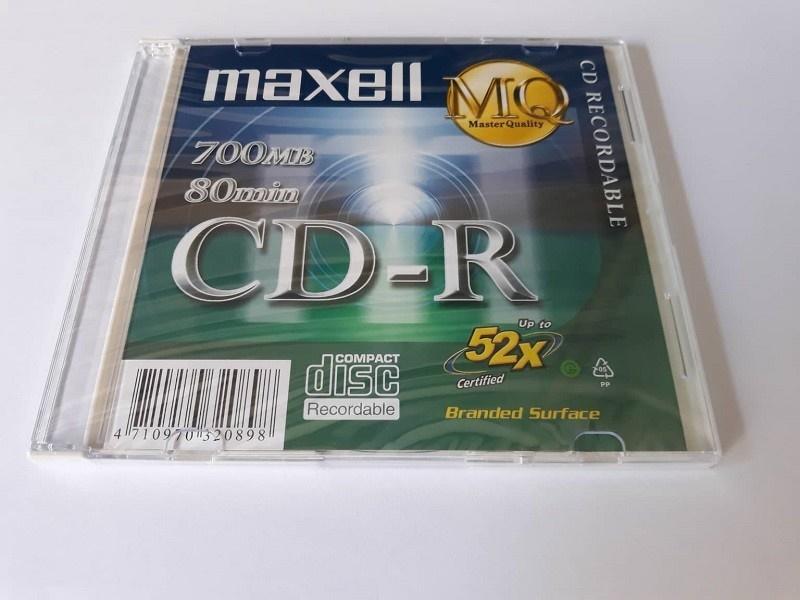 Đĩa CD Maxell có vỏ - 1 cái kèm hộp nhựa