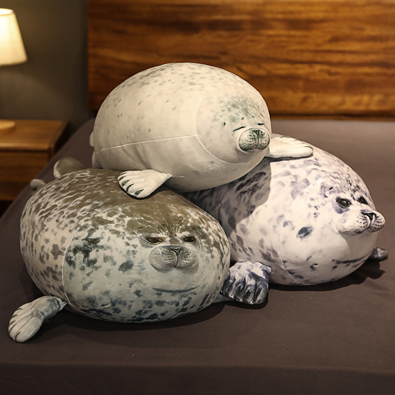 Simulation Seal Pillow Aquarium Plush Toy