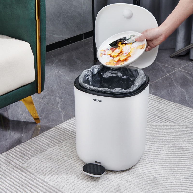 Thùng Rác Đạp Chân, Mở Tay Thông Minh Ecoco E2228