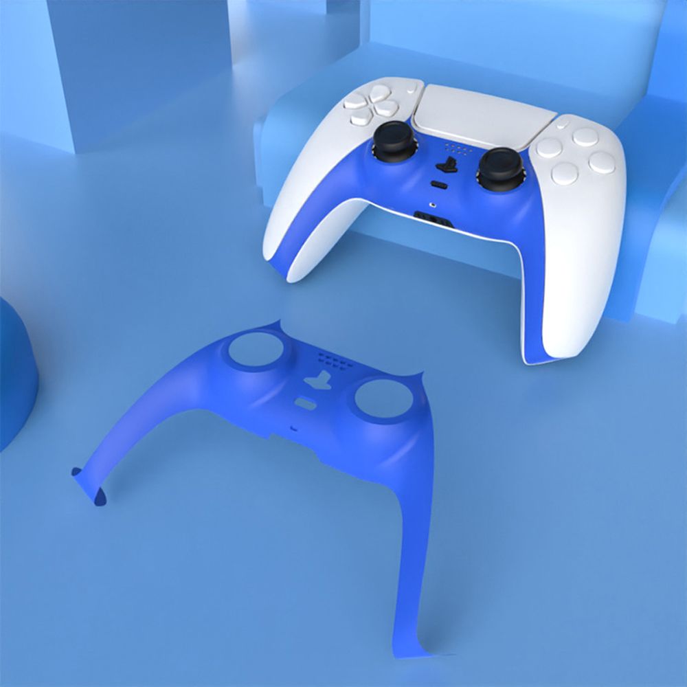 CALDE for PS5 Controller Joystick Gamepad Cover Housing Shell Game Controller Case for PS5 Handle Decorative Strip Decorative Shell Decoration Cover Trim Strip