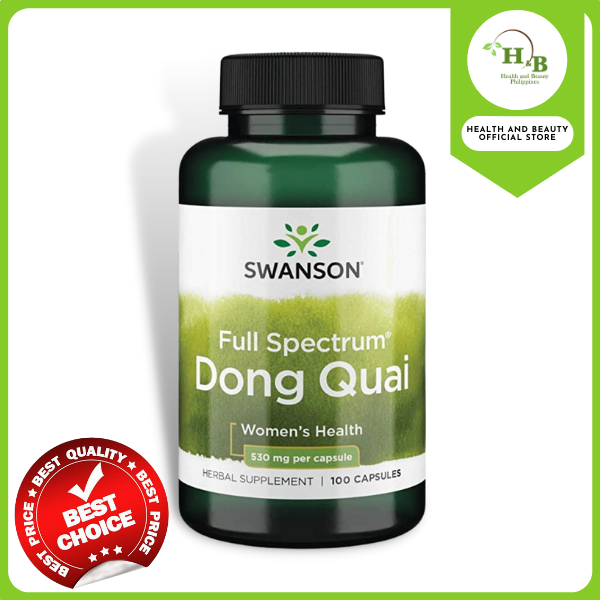 Swanson Premium Dong Quai root extract female ginseng for menstrual