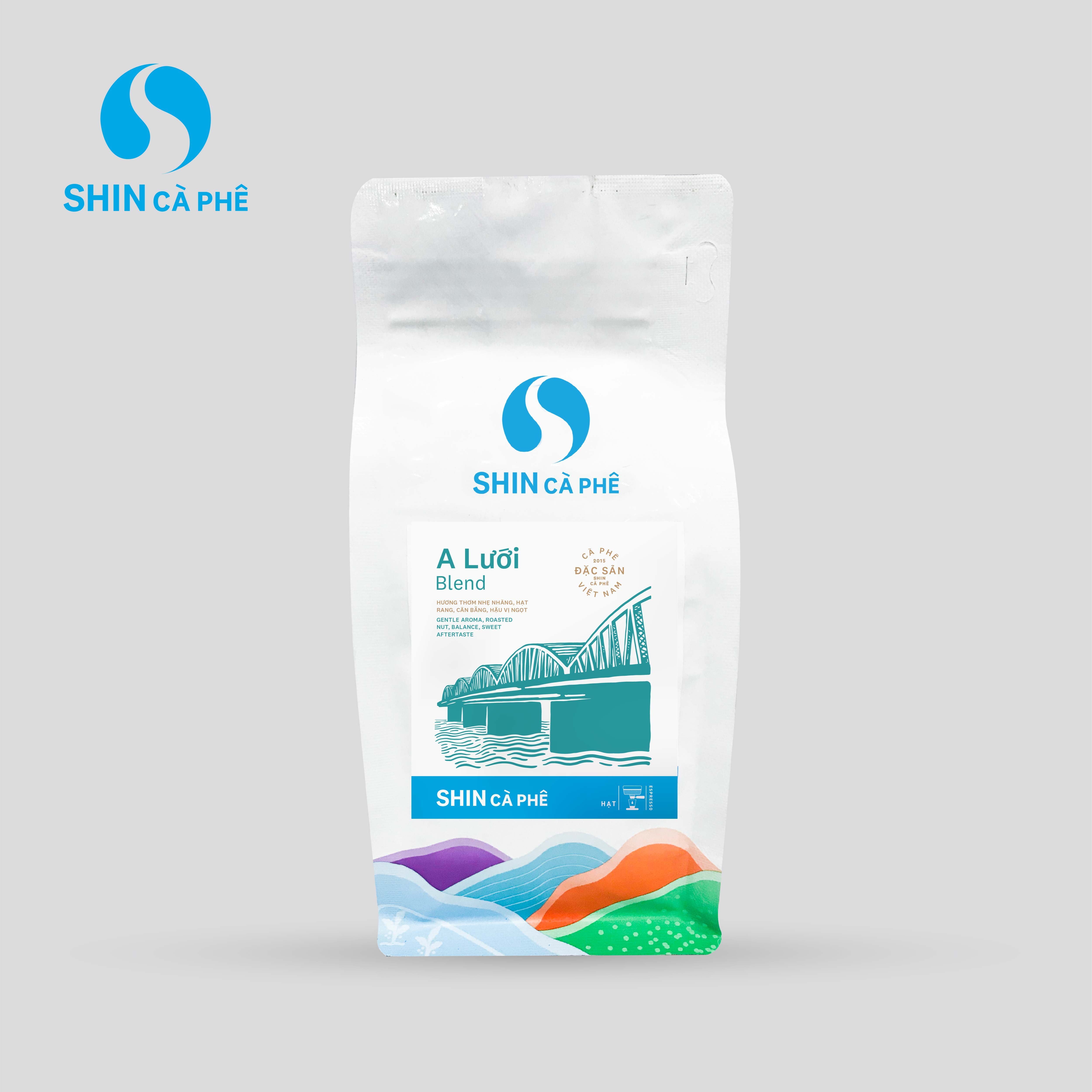 Combo Cà phê Espresso - SHIN Cà Phê - Cà phê đặc sản vùng miền - Gói 250g