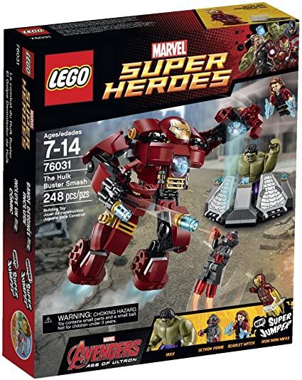 Lego® 76031 superheroes the hulk buster smash 248pcs 7+ đồ chơi lắp ráp lego