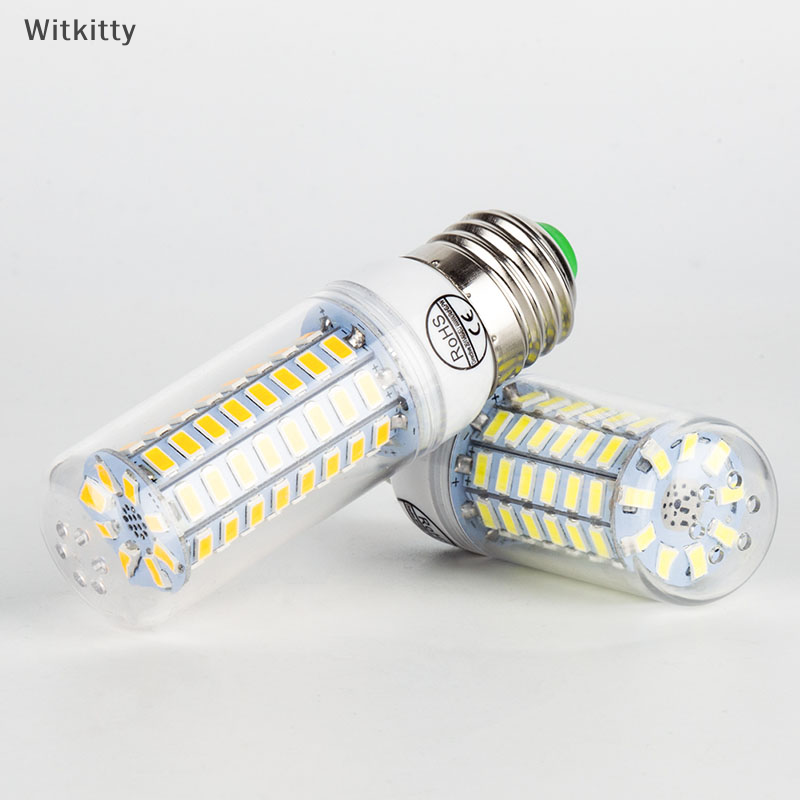 Witkitty đèn ngô led e27/e14 đèn ic thông minh 220v bóng đèn ngô trắng lạnh