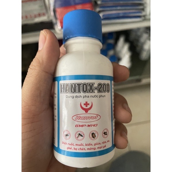 Dung dịch Hantox 200 pha nước phun