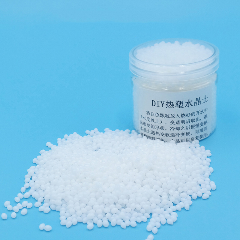 Rayua 50g 100g Polymorph Thermoplastic Friendly Plastic aka Polycaprolactone Polymorph Pellet DIY Ceramics Tool High Quality
