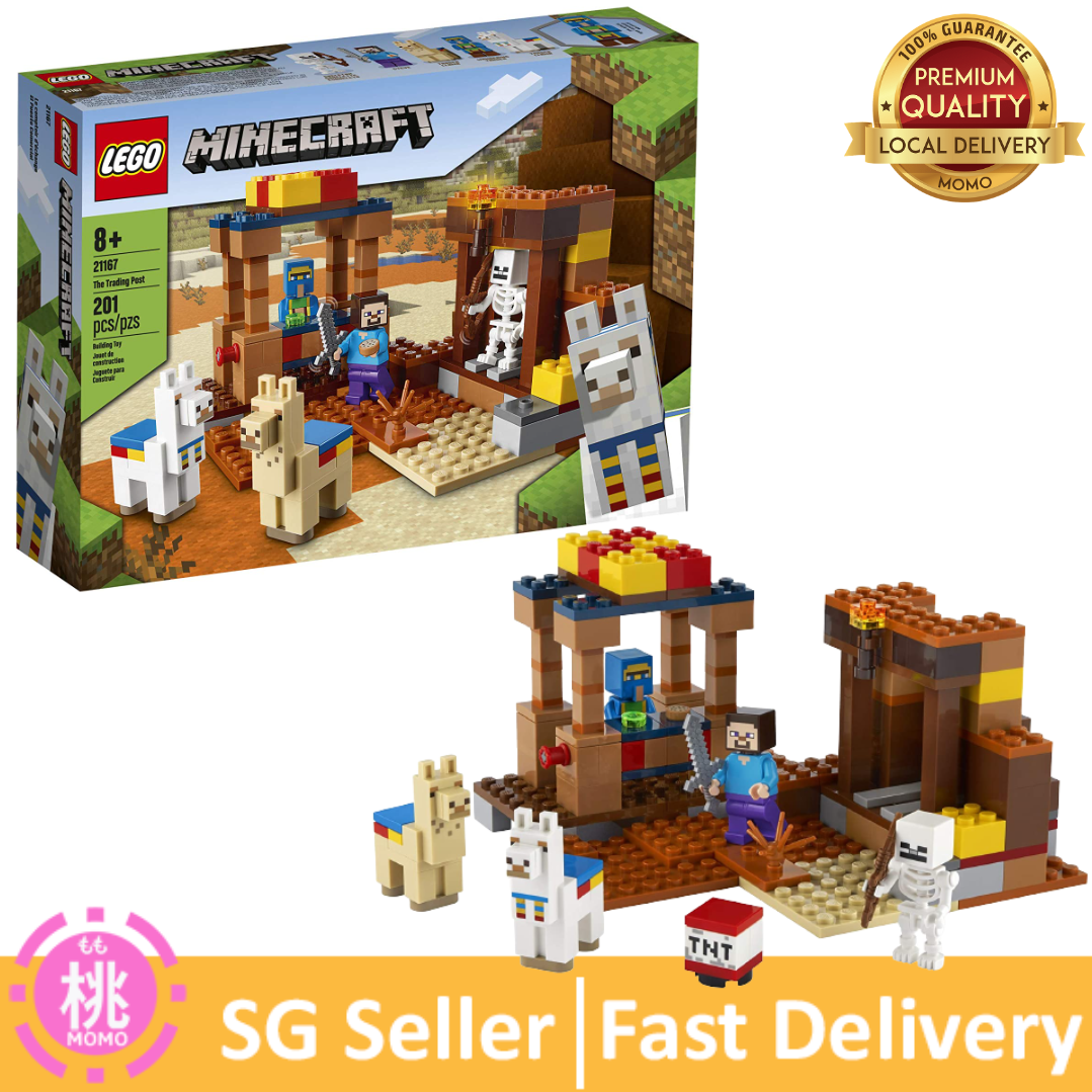 LEGO Minecraft The Trading Post 21167 Collectible Action-Figure