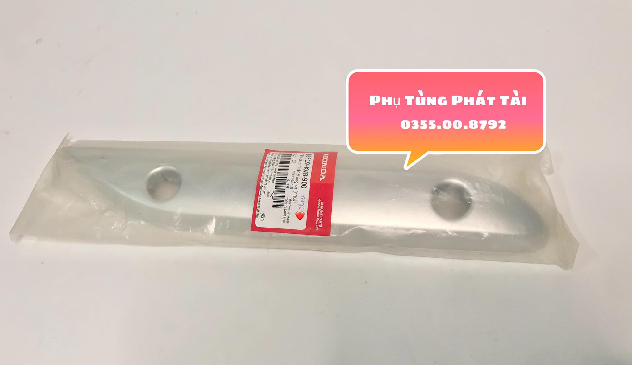 Ốp Pô - Vĩ Pô Click 110 Chính Hãng Honda
