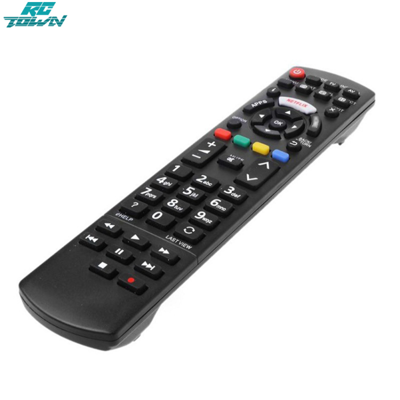 RCTOWN,100%Authentic!!Replacement Led Tv Remote Control Controller Compatible For Panasonic Smart Led Tv Netflix N2qayb00100 N2qayb Universal