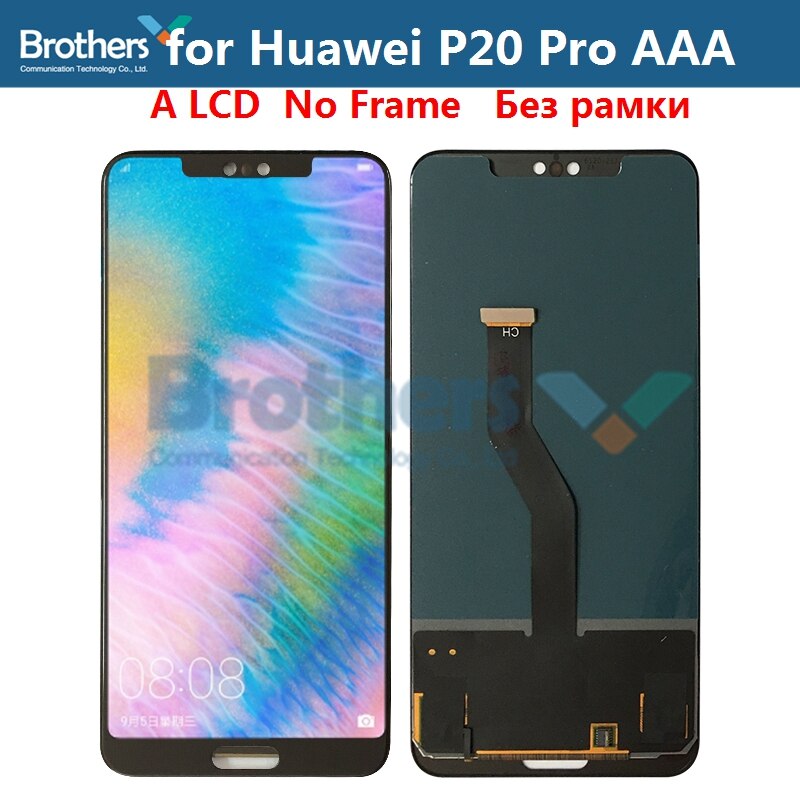 Lcd display for suitable for huawei p20 pro lcd screen for p20 pro clt-l09 clt-l29 clt-al00 clt-al01 lcd assembly touch screen digitizer test