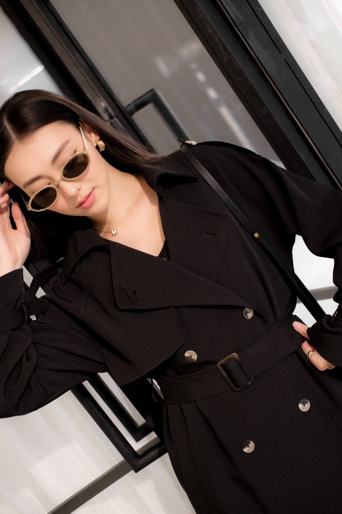 RUBIES Khoác Kiểu New Trench Coat