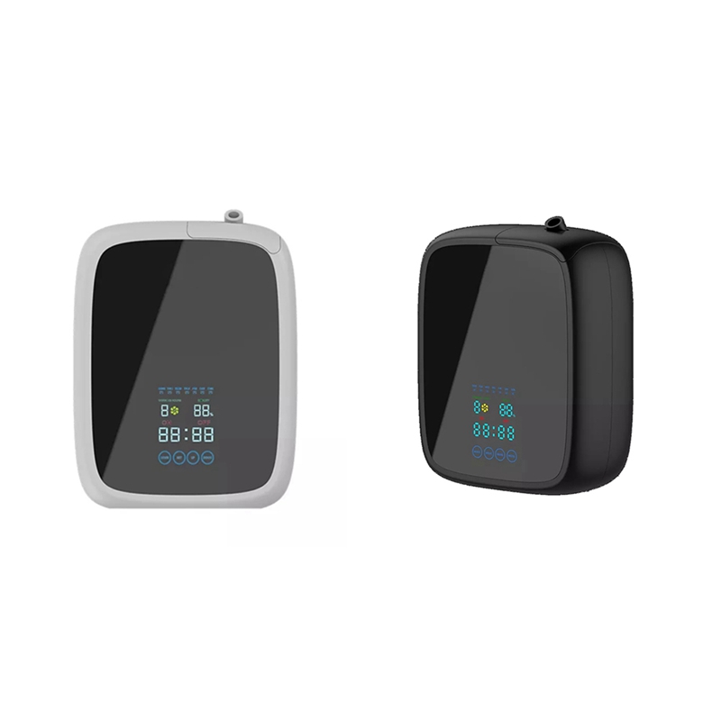 500Ml Aroma Diffuser Hotel Air Freshener Wall-Mounted Essential Oil Diffuser Black EU Plug