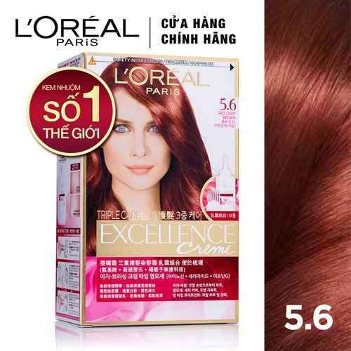 Màu Nhuộm Dưỡng Tóc L'Oreal Paris Excellence Crème 172ml