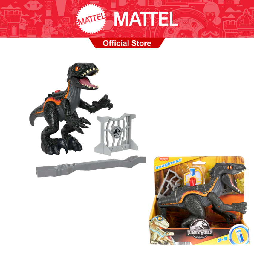 Imaginext Jurassic World indoraptor Dinosaur Toy With Accessories