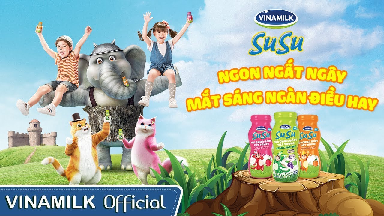Sữa chua uống SuSu lốc 6 chai