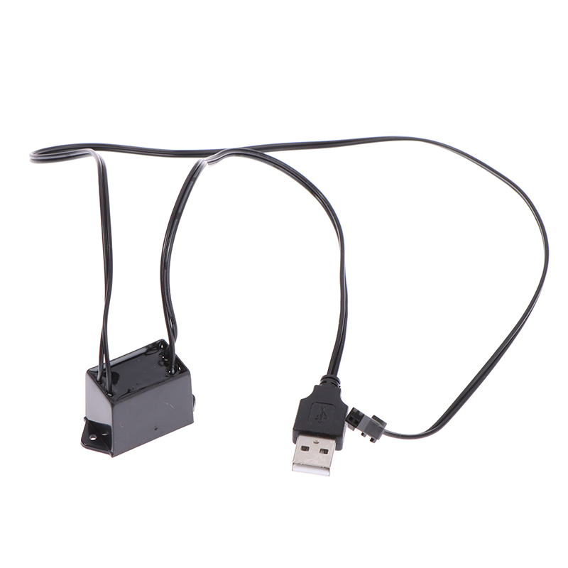 5V USB Adapter Driver 1-5M El Wire Electroluminescent Light Controller Inverter. 