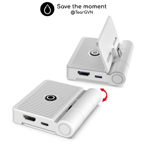 Dock mini xuất hình HDMI DOBE cho Nintend Switch Oled / Switch V1,2 / Android Phone