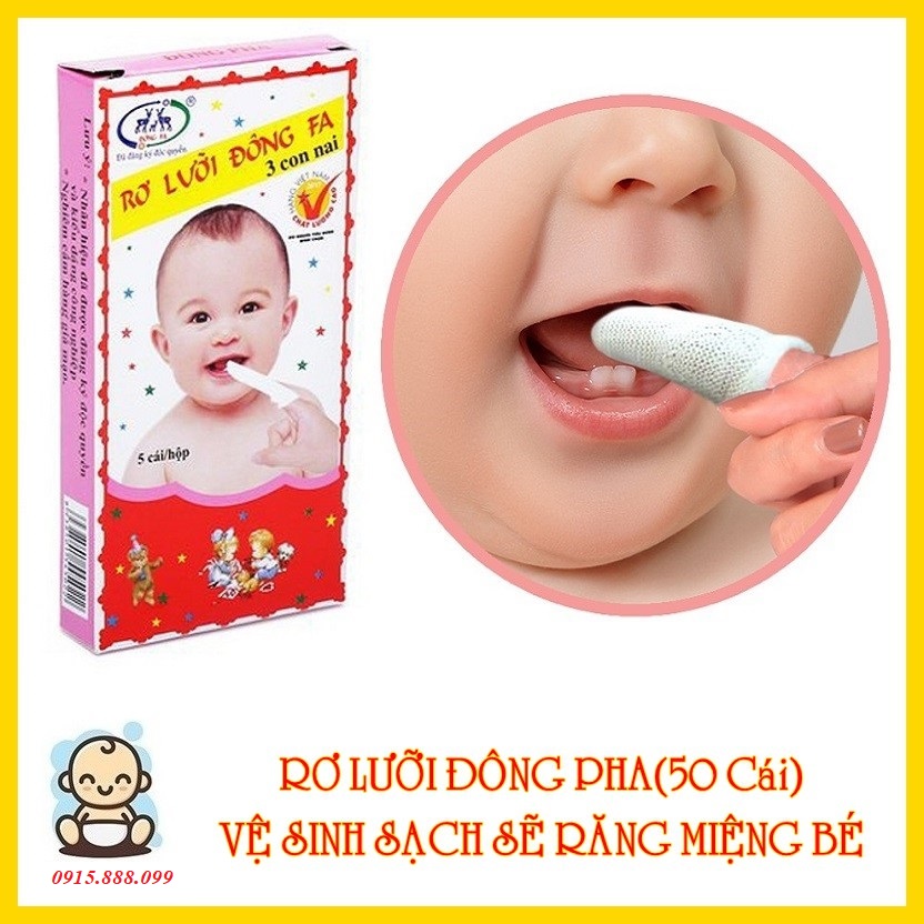 [Hoàn tiền 6%](10 hộp 50 cái) Rơ Lưỡi Đông Pha