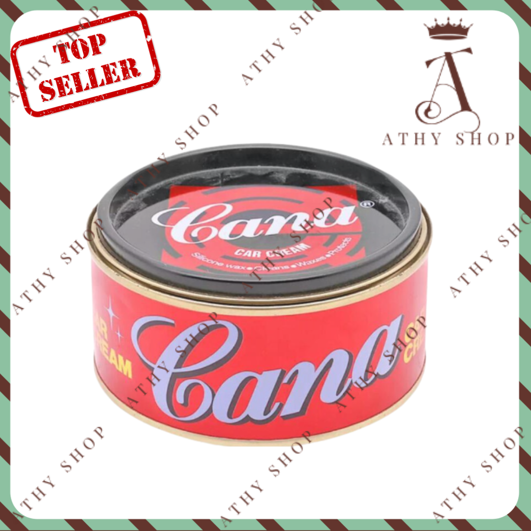 [Video] Cana đánh bóng xe hộp 200g chính hãng, dung dịch dầu làm sạch bề mặt, kem xóa vết xước nhẹ xe ô tô, xe hơi, xe máy, xi làm bóng bida 200gr - Cà na hũ lớn - Car cream 200 gr đánh bat, đánh bát tẩy sạch vết ố, hàng chuẩn tốt
