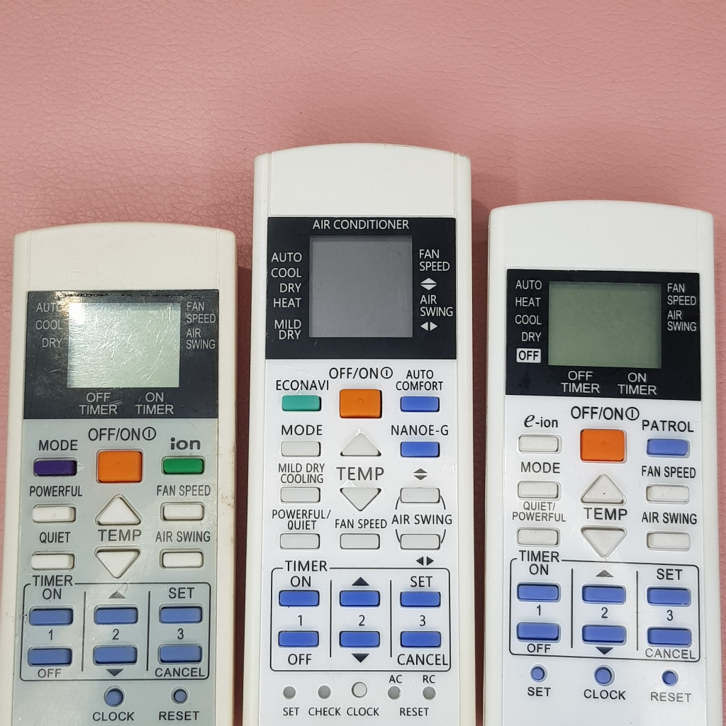[Bảo hành 03 tháng] Remote máy lạnh panasonic có inverter mẫu nhỏ