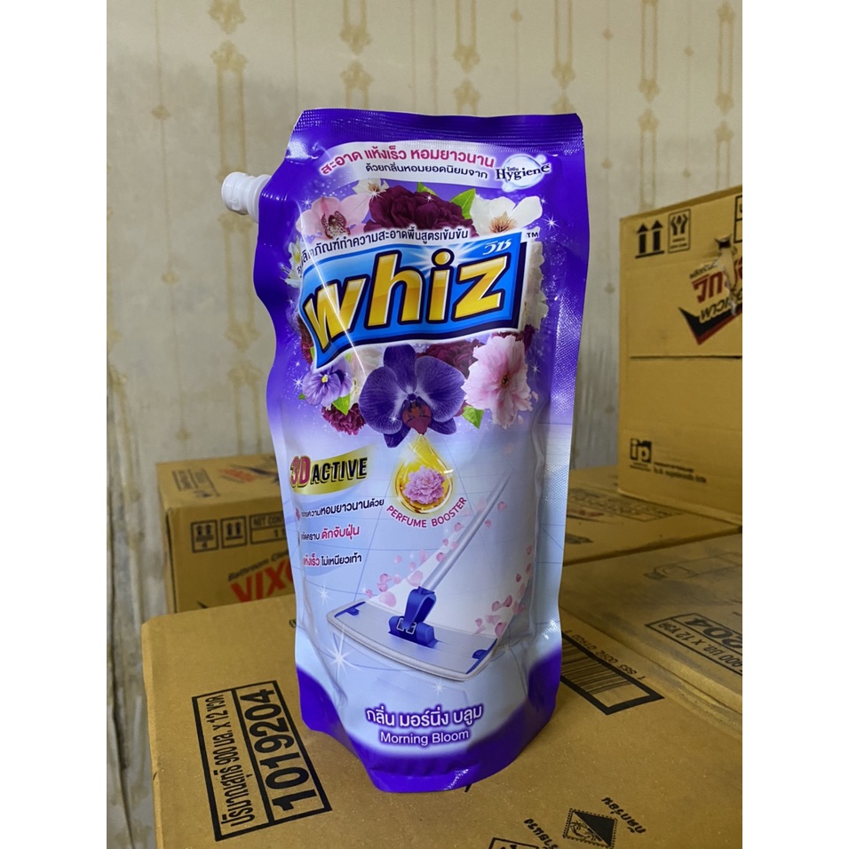 Nước lau sàn Whiz 800ml Thái Lan (Màu Tím)