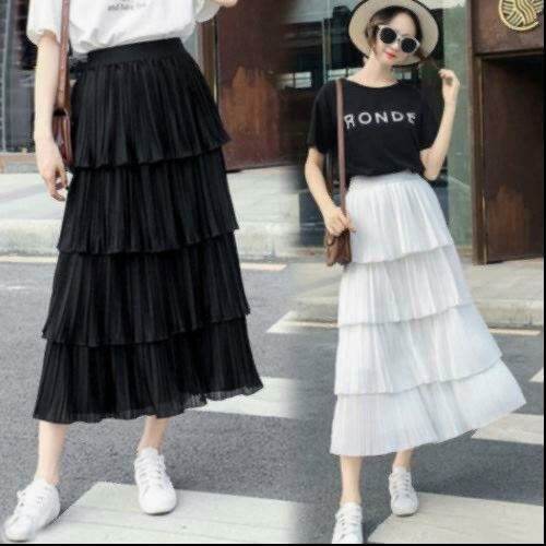 Chân váy xinh, chân váy xếp tầng