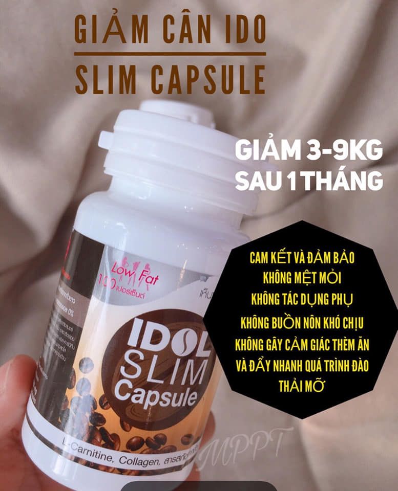 Cà phê giảm cân IDOL SLIM Capsule dạng viên nang Thái Lan