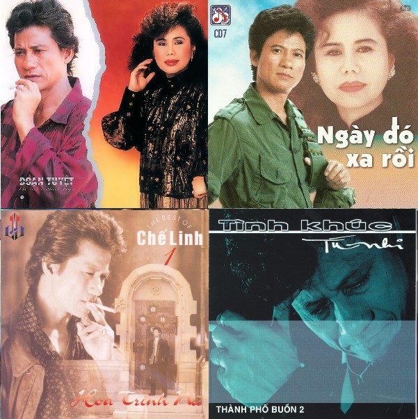 Bộ 4 Đĩa CD chế linh