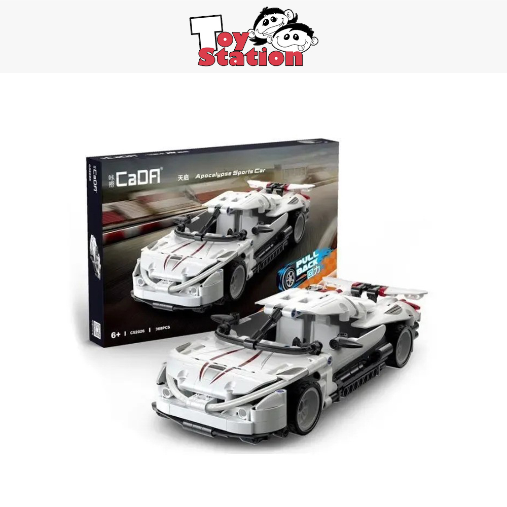 CaDA Bricks Apocalypse Sports Car Pullback C52026W Block Toys