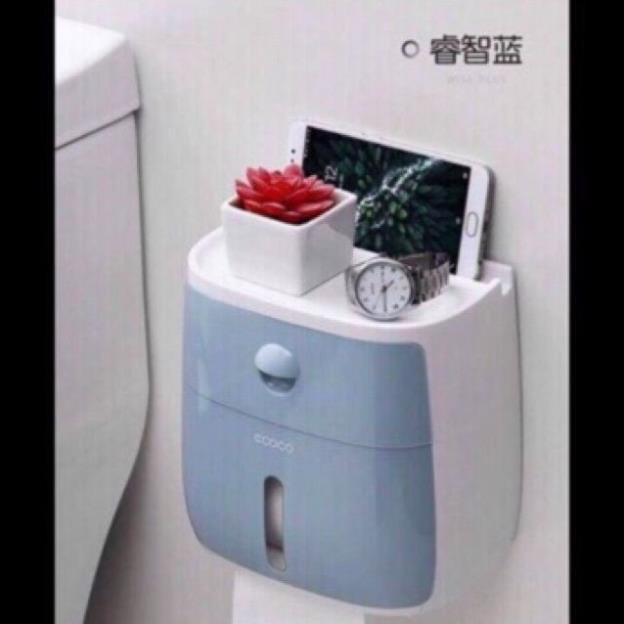 Ecoco 1804 2-in-1 Toilet Paper Holder