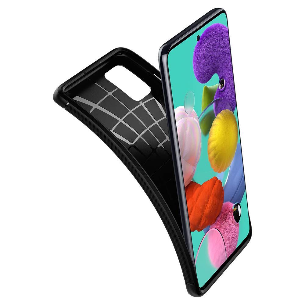 Ốp cho Samsung Galaxy A51 Rugged Armor - Chính hãng Spigen