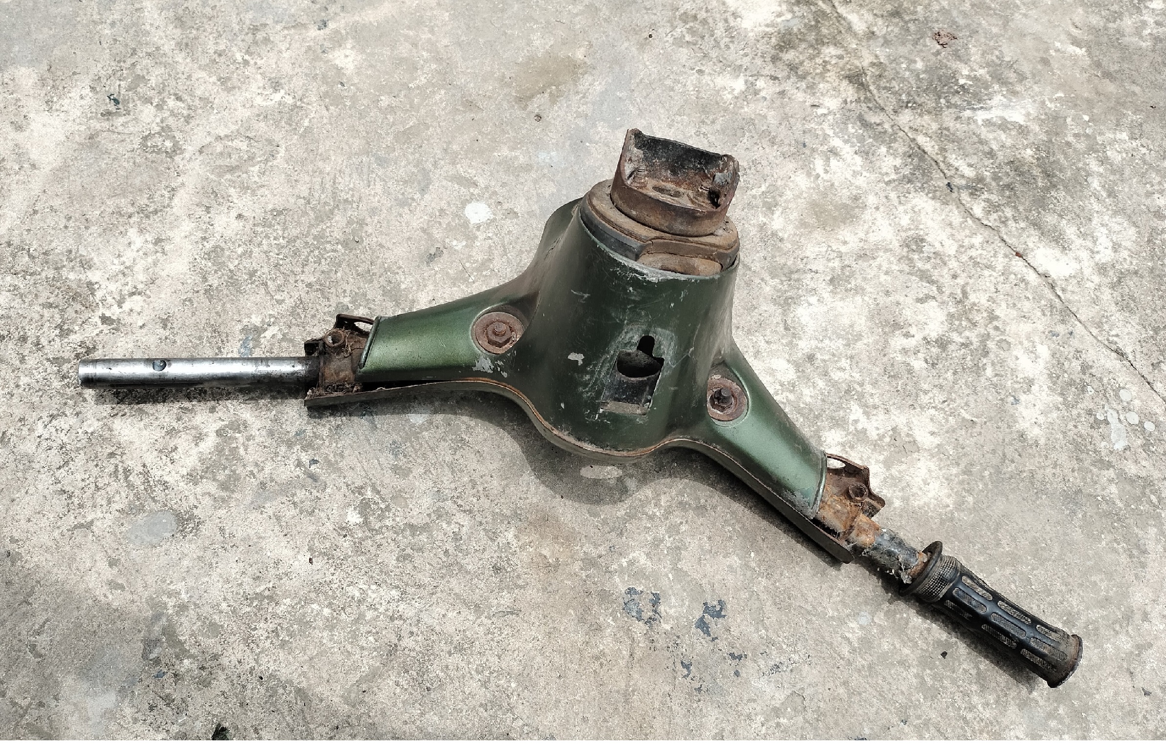bộ đầu ghi đông xe honda cup én ( hàng tháo xe zin )