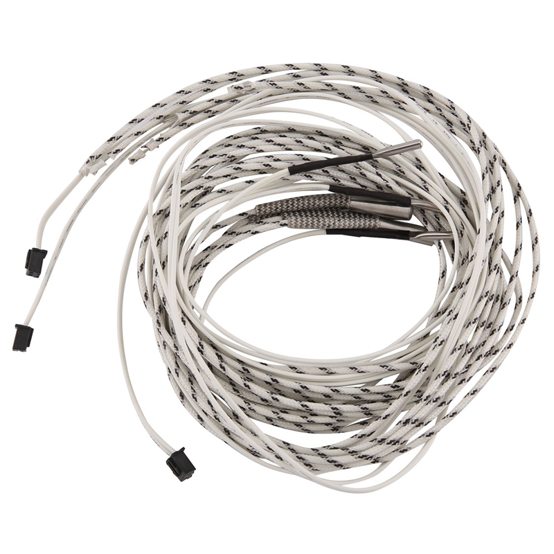 24V 50W Upgraded Cartridge Heater Tube 3Pcs and Temp Sensor NTC 100K