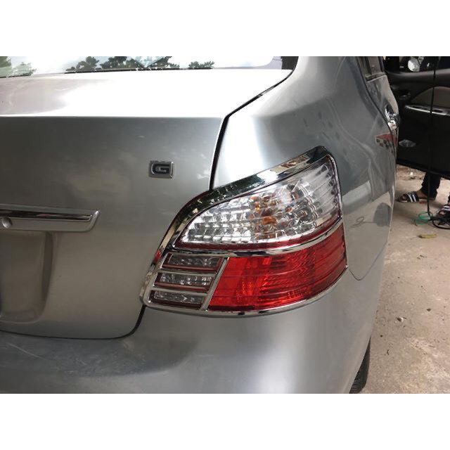 Ốp viền đèn pha hậu vios 2007-2013