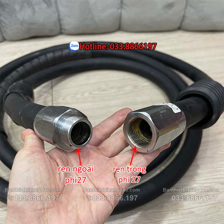 Dây bơm xăng dầu cũ Nhật Bản giá rẻ