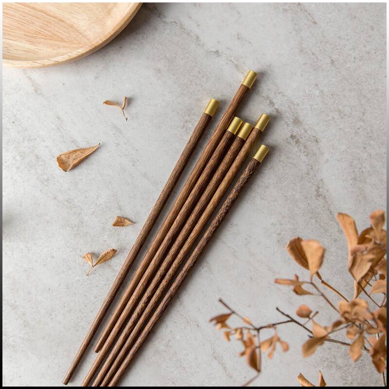 Golden Wooden Chopsticks