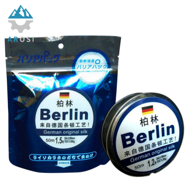 Sub-line 50m sub-main line super tensile fishing line main line transparent nylon line