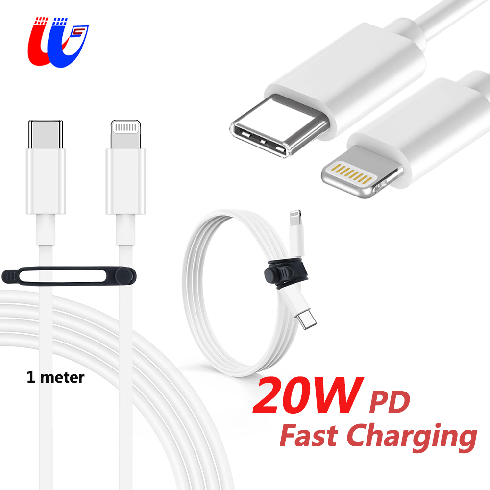 2Pcs 20W PD Fast Charging Cable For iPhone 15 Pro Max Plus iPhone Serise iPad USB Type C (1 meter) Fast charging data cable 2023